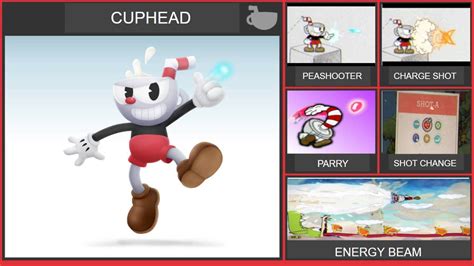 Cuphead Smash Bros Moveset by WilliamHeroofHyrule on DeviantArt