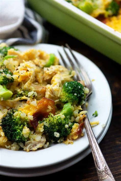 Low Carb Chicken Casserole - That Low Carb Life