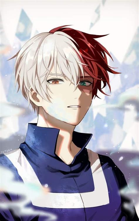 Shoto Todoroki of the anime Buko No Hero Academia - Anime Mars