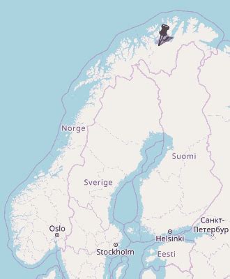 Alta Map Norway Latitude & Longitude: Free Maps