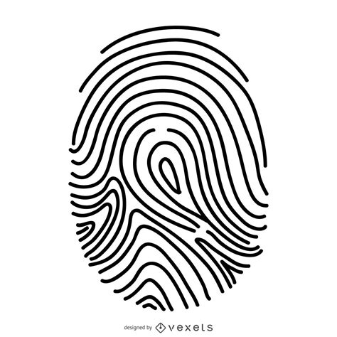 Fingerprint Vector Png