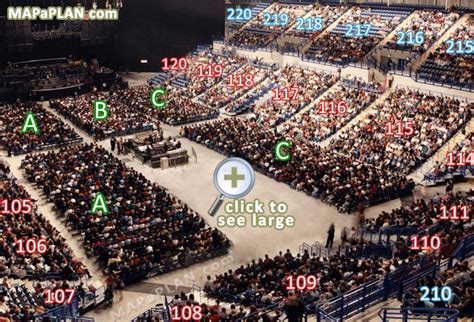 Sheffield Motorpoint Arena seat numbers detailed seating plan ...