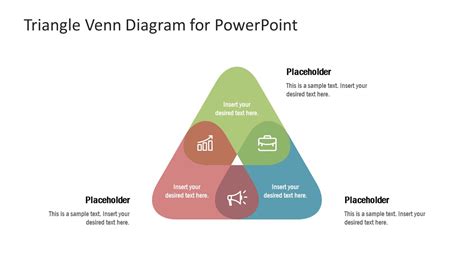 Triangle Venn Diagram PowerPoint Template - SlideModel