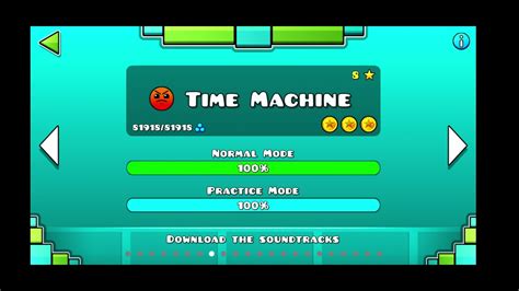 Geometry Dash - Niveau 8 : Time Machine - YouTube