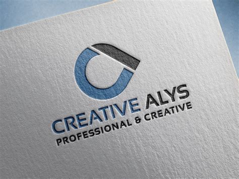 Paper Pressed Logo Mockup PSD