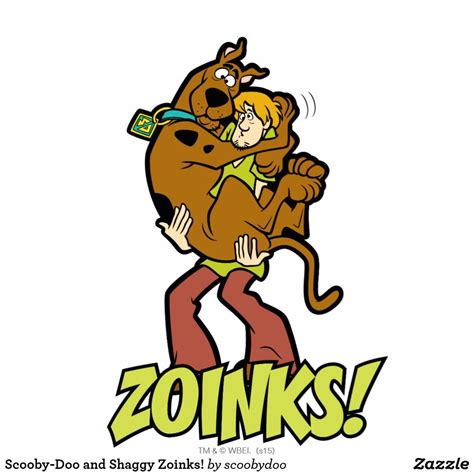 Scooby-Doo and Shaggy Zoinks! Cutout | Zazzle.com | Scooby doo mystery incorporated, Shaggy ...