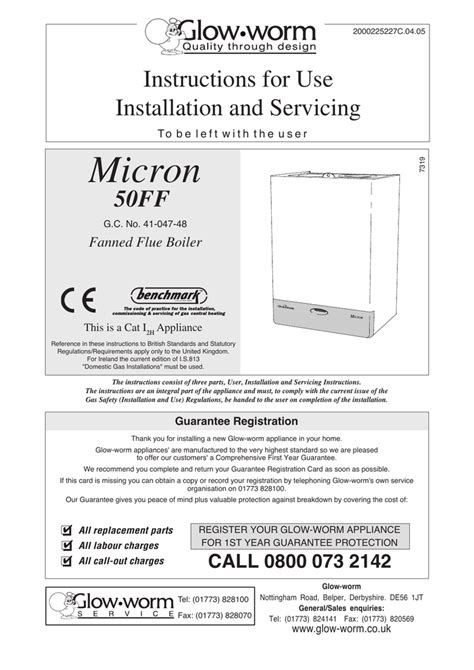 Glow Worm Combi Boiler Wiring Diagram Pdf - Circuit Diagram