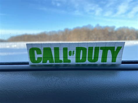 Call of duty logo decal | Etsy