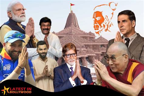 Ayodhya Ram Mandir Celebrity List: From Akshay Kumar to Virat Kohli ...