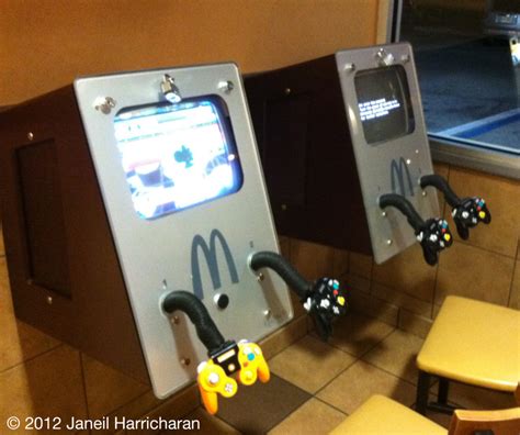 Gamecube Arcade Cabinets at McDonalds – Janeil Harricharan