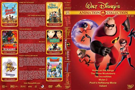 Walt Disney's Classic Animation Collection - Set 12 - Movie DVD Custom Covers - home on the ...