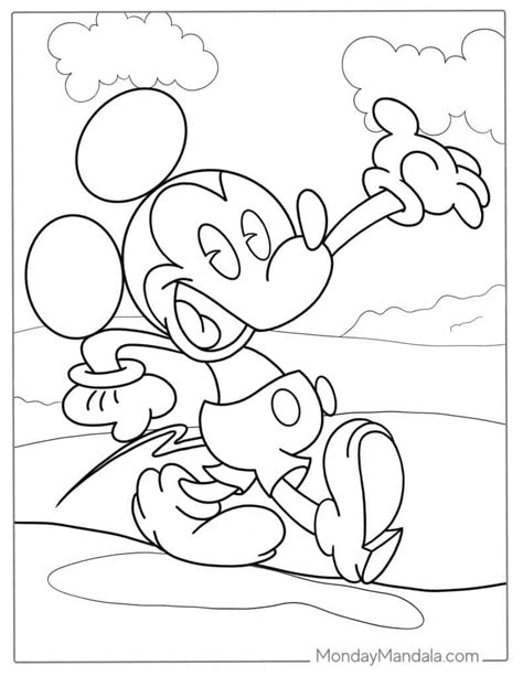 Mickey Mouse Coloring Pages Printable Pdf Free - Infoupdate.org