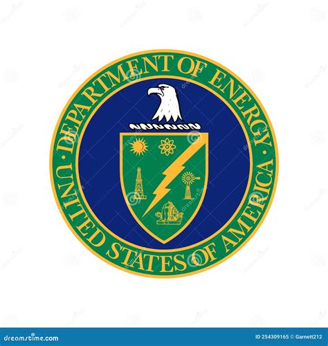 Vector Seal of the United States Department of Energy Editorial Image ...