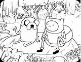 Adventure Time Coloring Pages sketch template