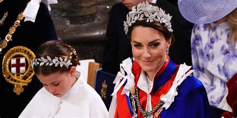 Kate Middleton and Princess Charlotte Twin in Matching Coronation ...