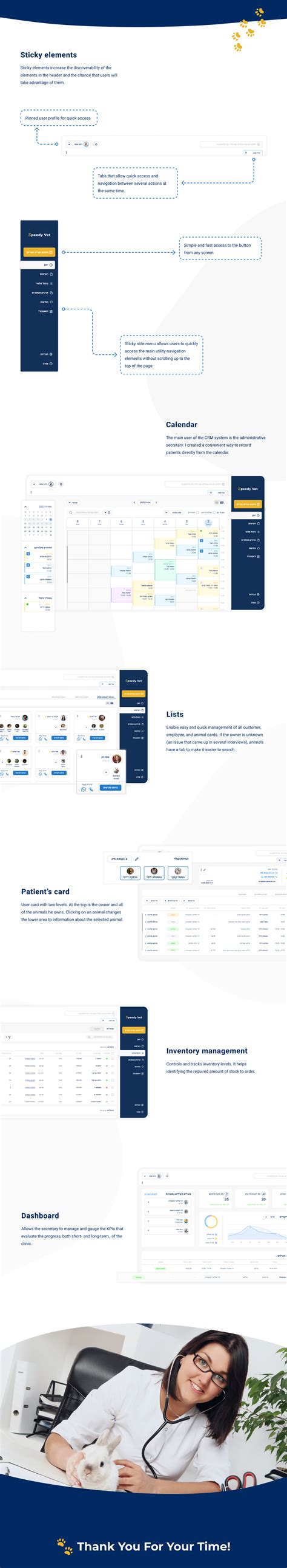 Veterinary Clinic Management System on Behance