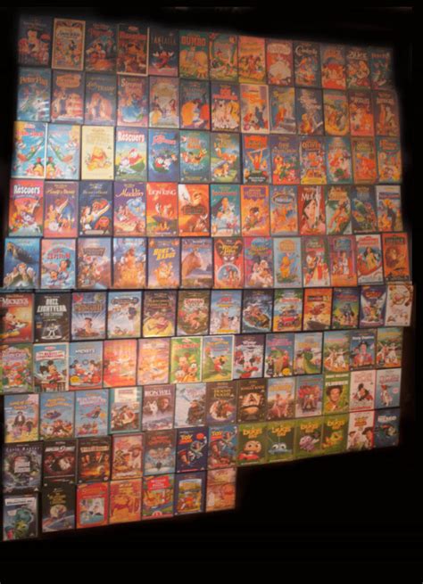 Disney VHS collection by lyndzeepie on DeviantArt