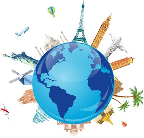 World Travel Symbols Vectors images graphic art designs in editable .ai ...