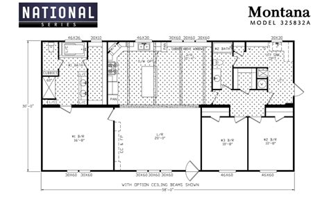 National Series The Montana 325832A by Hamilton Homebuilders - Yurezz Home Center of Greeneville