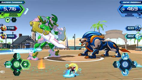 Brawl and collect powerful creatures in Bakugan: Champions of Vestroia