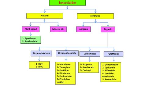 Insecticides Classification, (Yadav & Devi, 2017). | Download Scientific Diagram