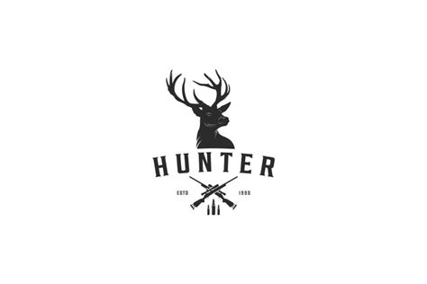 Hunter Logo Graphic by wesome24 · Creative Fabrica