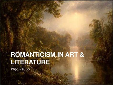 American Romanticism Movement by Shannon Beyer via slideshare American Literature, Literature ...
