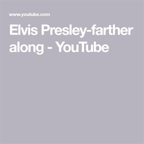 Elvis Presley-farther along | Elvis, Elvis presley, Suspicious minds