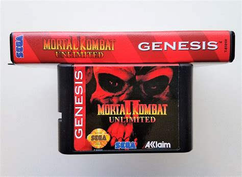 Mortal Kombat II Unlimited (Sega Genesis) - Play as Bosses – Retro Gamers US