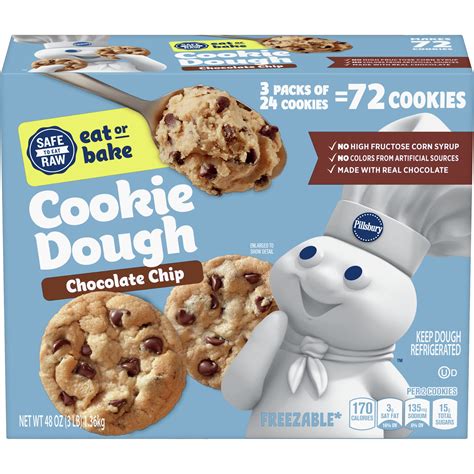 Pillsbury Ready To Bake Cookie Dough