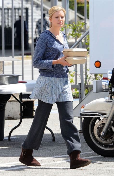 Maggie Grace - 'Taken 3' Set Photos - April 2014 • CelebMafia