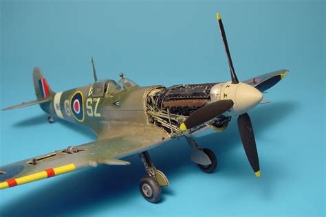 Spitfire Mk. IX detail engine set