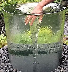 This Endless Vortex Water Fountain Might Be The Coolest Water Feature For Your Backyard | Diy ...