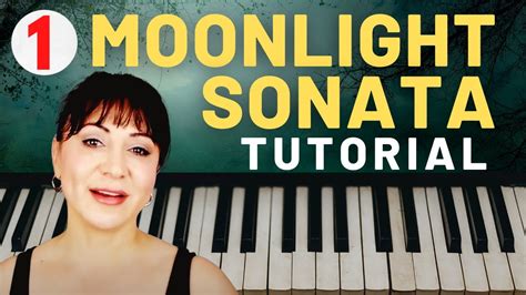 Beethoven Moonlight Sonata Piano Tutorial - Part 1 - YouTube