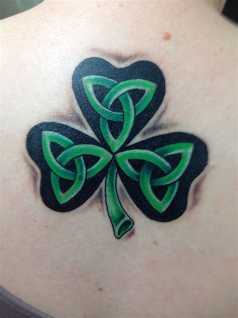 Celtic Four Leaf Clover Tattoo