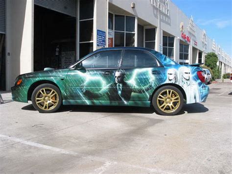 Photo Collection: Matrix Style Painted Cars - Nice Photos...