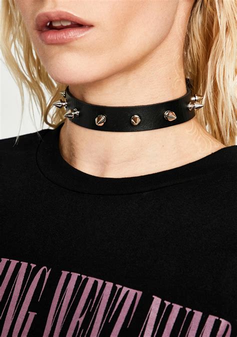 Spike Studded Choker | Dolls Kill