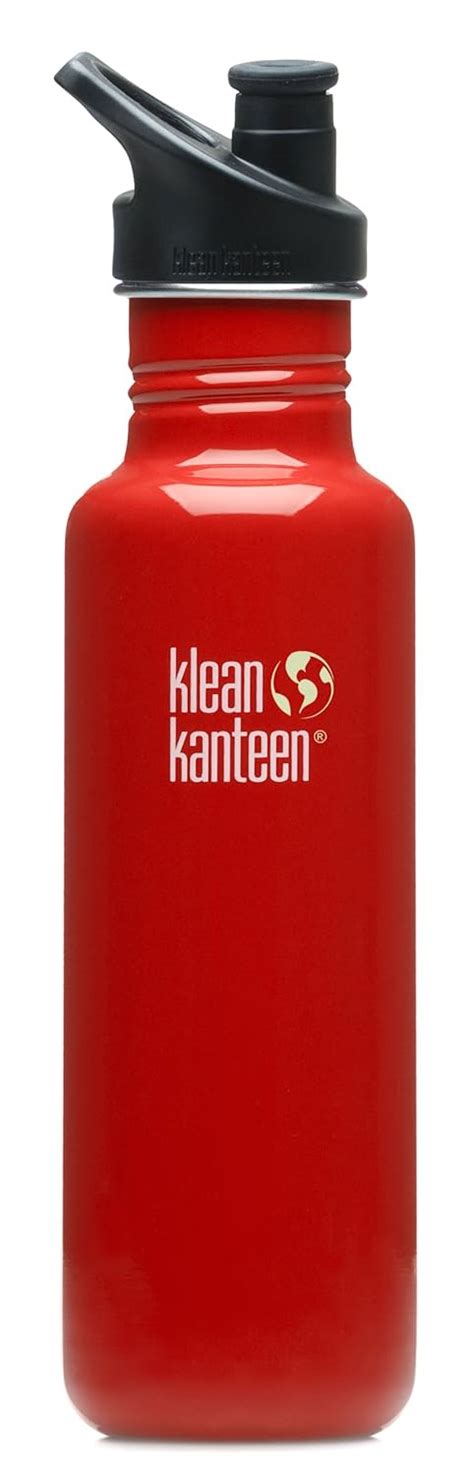 Sports Water Bottles Klean Kanteen Classic Single Wall Stainless Steel Bottle With Leak ...