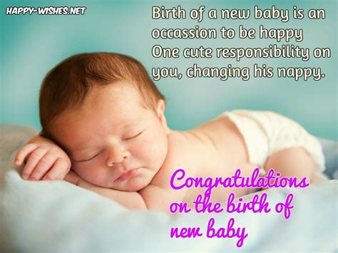 Newborn Baby Congratulations Wishes - Quotes and messages - Happy ...