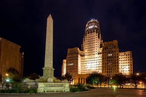 Overlooking Buffalo from the Buffalo City Hall Observation Deck - Uncovering New York