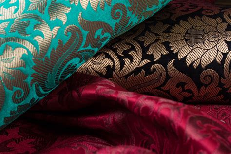 Banarasi Brocade | Silk fabric online, Brocade, Fabric online