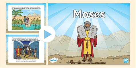 The Story Of Moses Summary PowerPoint - Religious Education