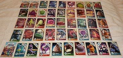 Monsters University Scare Card Complete Set of 36 & Projectionist Set MINT Inc. | #515821168