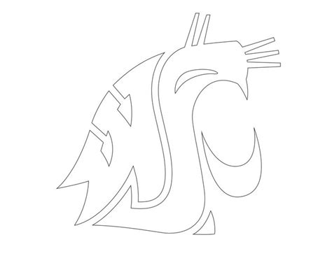 College Couga's Football Helmets Printable Coloring Pages