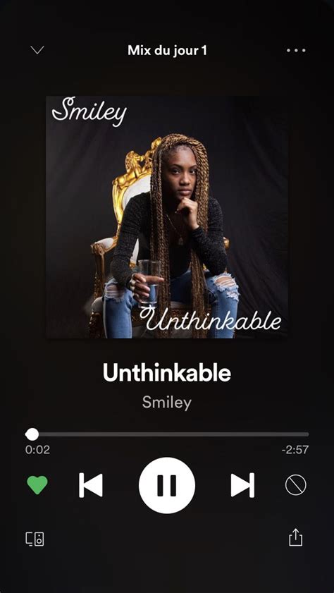 Unthinkable by Smiley | Smiley, Songs, Incoming call screenshot