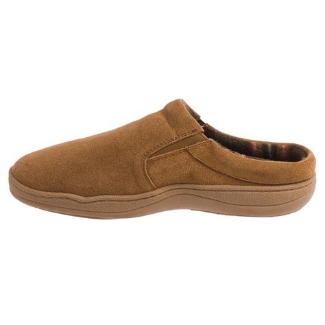 Clarks Fleece-Lined Suede Slippers (For Men) - Save 78%