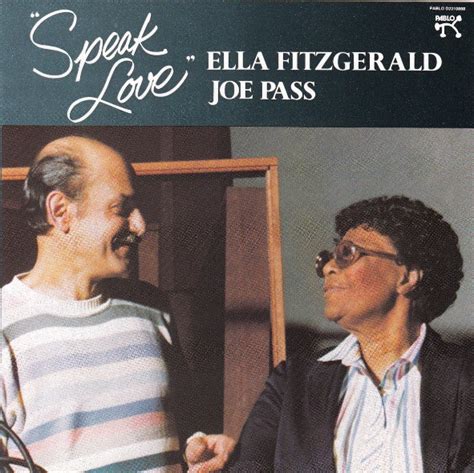 Ella Fitzgerald / Joe Pass - Speak Love (2007, CD) | Discogs