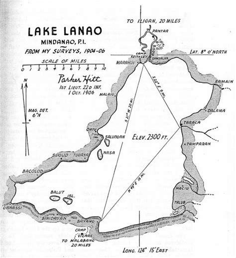 1st Battalion 22nd Infantry Gunboats on Lake Lanao