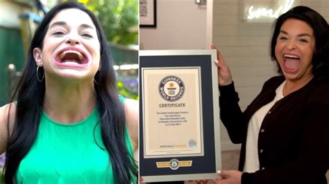 Samantha Ramsdell Wins Guinness World Record After Her Record-Breaking Mouth Gape Went Viral on ...