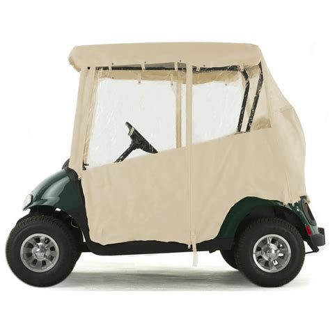 Golf Cart Enclosure TOURING 3-Sided Vinyl for EZGO RXV - Choose Color ...